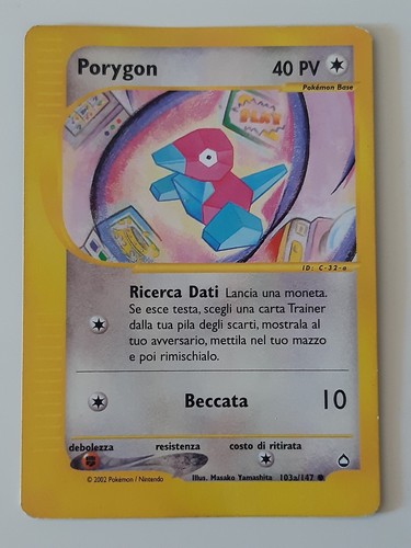 Porygon 103 147 - 103/147, aquapolis