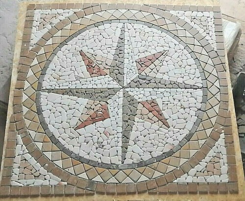 Rosoni rosone mosaico marmo - in,
