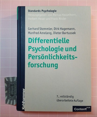 Differentielle psychologie und - differentielle,