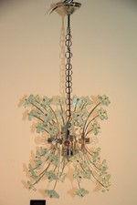 Lampadario con struttura in