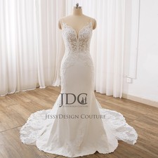 Abito da sposa crepe fit