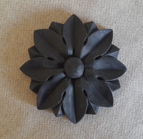Resina nera elegante - 7, cm