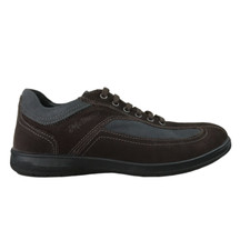 SCARPE MELLUSO UOMO SNEAKERS IN CAMOSCIO U55010 MORO