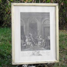 Incisione con cornice sotto - incisione,