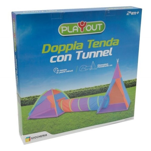 Tenda con tunnel - tenda,