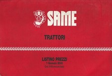 SAME Trattori - Listino prezzi 2000 e accessori  Dorado Argon Explorer Frutteto
