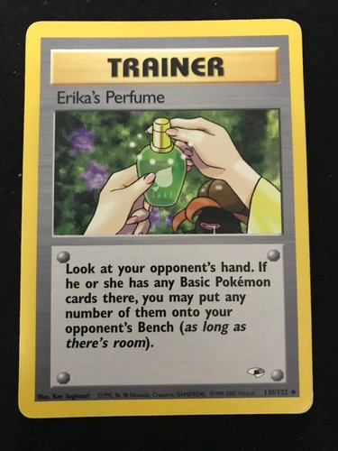 Carta pokemon erika perfume - pokemon, erika's