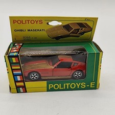 MASERATI GHIBLI POLITOYS E 591 1/43 MODELLINO MACCHINA