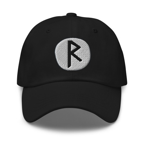 Cappello runa raidho simbolo - raidho,