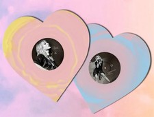 Taylor Swift Lover (Live From Paris) Heart Shaped Vinyl - 2025 Version
