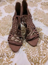  NWT ZARA Woman Leather High