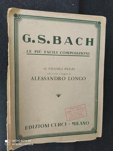 Bach piu facili - bach, le