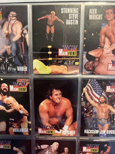 1995 wcw main event cardz - 1995,