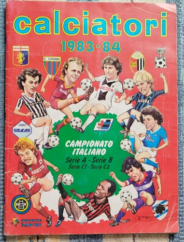 Album panini 1983 figurine - album, 1983-84