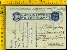 Seconda Guerra Franchigia Posta Militare Genova Guardia di Finanza x PM 32