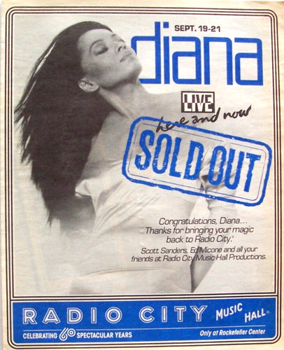 Diana ross 1991 stampa - ross,
