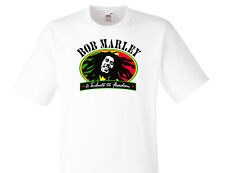 BOB MARLEY ONE LOVE Reggae Rock Rules Weiße T-Shirt -067