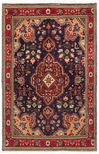 Tabriz Annodato a Mano Tappeto