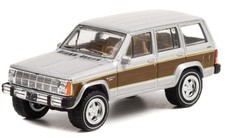 JEEP Cherokee Wagoneer - Mac Gyver - 1986 - argento - Greenlight 1:64