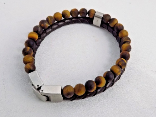 Bracciale uomo fossil pelle - fossil,
