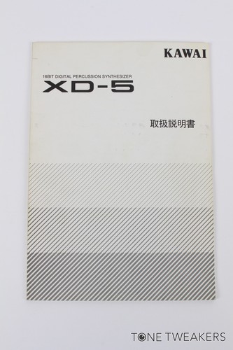 Kawai manuale del - xd-5,