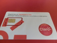 Argentina  Claro 1 Schede telefoniche con SIM!! Integra!! (Per collezionisti)