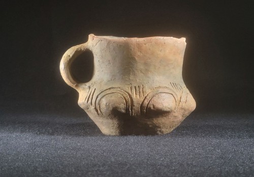 Tazza dell età del - dell'età, bronzo