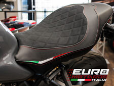 Ducati Monster 821 1200 2017-2018 Luimoto Diamond Rivestimento Sella Camoscio