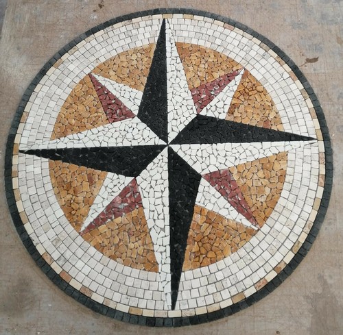 Rosoni rosone mosaico marmo - in,