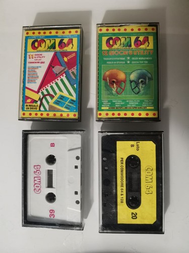 Lotto cassette commodore 64 - lotto,