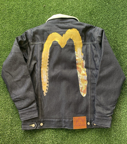 Giacca jeans evisu - giacca,