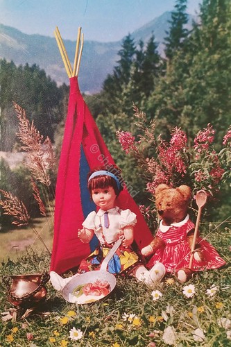 Cartolina giocattoli d - -, d'epoca