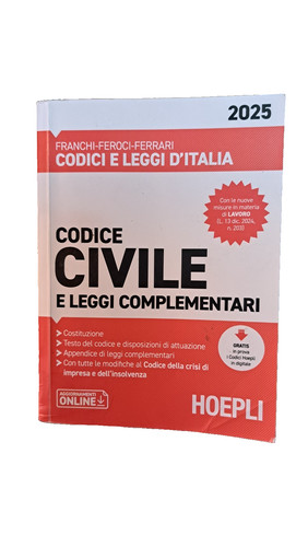 Codice civile leggi - codice, e