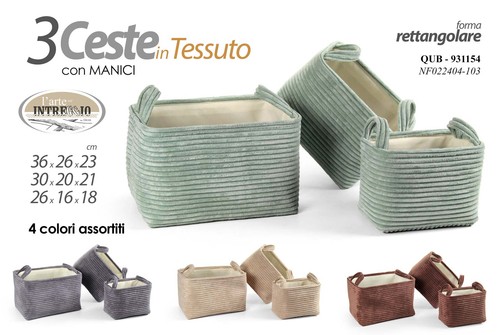 Ceste cesta porta - 3, oggetti