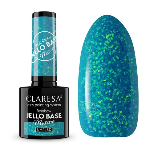 Claresa rainbow jello - rainbow,
