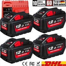 4x 12.0Ah batteria originale