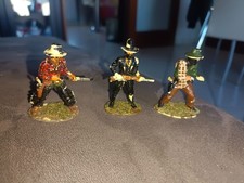 3 VECCHI SOLDATINI COWBOY