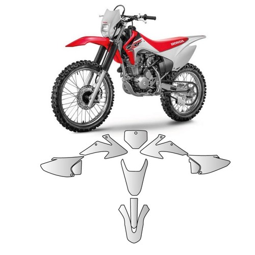 Vinile ppf honda crf 230 - crf,
