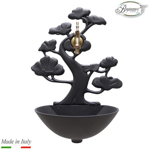 Fontana muro azalea colore - a,