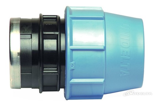 Raccordo diritto femmina pvc - diritto,
