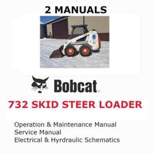 Bobcat 732 skid steer loader - bobcat,