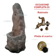 FONTANA FONTANELLA CHICAGO + ACCESSORI BONFANTE DA GIARDINO PIETRA RICOSTRUITA