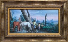 QUADRO ARTE HAITIANA ORIGINALE