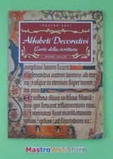 MICHAEL GULLICK - ALFABETI DECORATIVI - L'ARTE DELLA SCRITTURA -1995 Libro [L85]