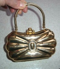 Mini Clutch gioiello oro 