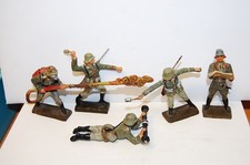 Conjunto Di 5 Vecchi Soldatini