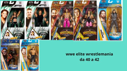 Wwe action figure serie elite - wwe,