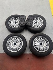 4 Cerchi e Gomme 16 pollici  Ferro Originali Renault Kangoo  più Gomme 195 65 16