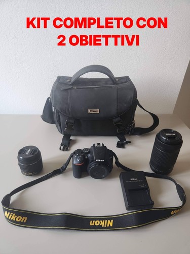 Nikon d3500 4564 scatti - nikon,