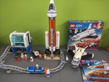 Lotto Lego City spazio 60228 Stazione Spaziale Con Razzo e 60226 shuttle marte